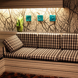 Amoebas tile arrays - set of three - Paintings