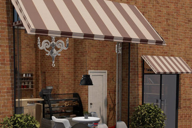 Example of an exterior home design in Other