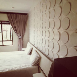 WallArt Ellipses Design - Wallpaper