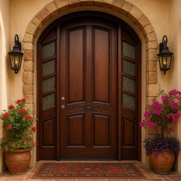 Archway Entry Door