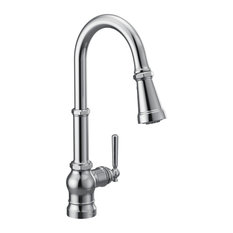 Moen Paterson 1-Handle Pull-down Kitchen Faucet With Power Boost Chrome