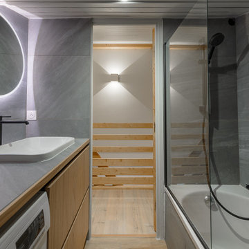 rénovation duplex station skis
