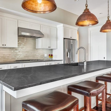 Virginia Mist Granite Kitchen