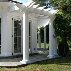 Attached Pavilion Pergola - Outdoor Products