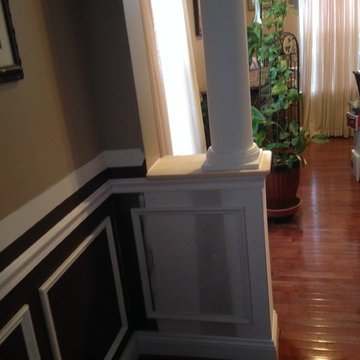 Trim out and columns