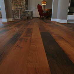 Reclaimed Chestnut Flooring - Distressed Grade - Hardwood Flooring