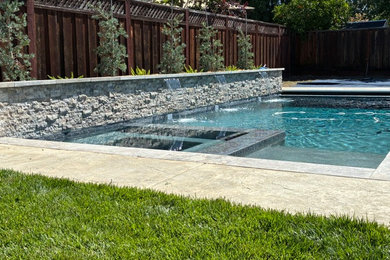 Example of a pool design in Sacramento