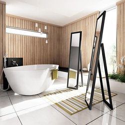 Freestanding LED Lighted Mirror - Bathroom Mirrors