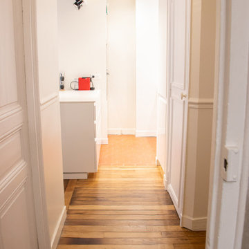 Rénovation complète appartement 38m2 Paris 18ème