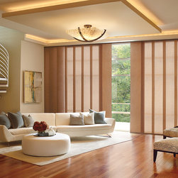 Skyline Gliding Vertical Hunter Douglas Panels - Window Treatments