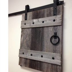 Sliding door systems(exposed) - Barn Door Hardware