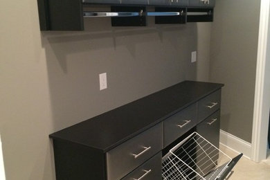 Inspiration for a laundry room remodel in Other