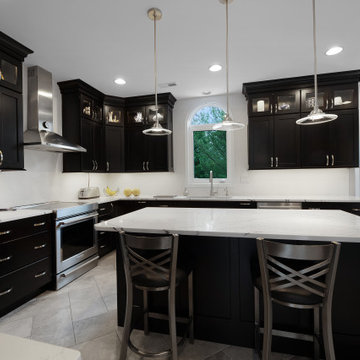 Chocolate Brighton Kitchen by Chris Rossetti