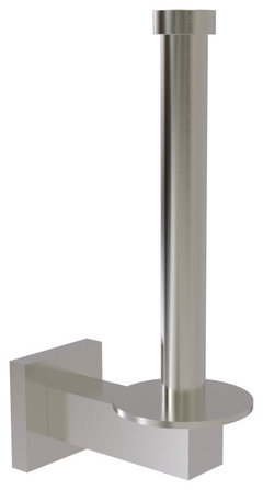 Toilet Paper Holder Floor Standing Reserve Stainless Steel Glass