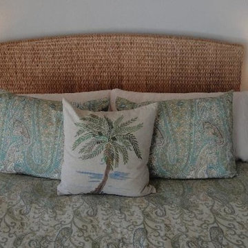 Coastal Bedroom Seagrass furniture, headboards and nightstands