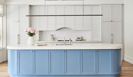 Tour an Australian Home With a Gorgeous Blue-and-White Kitchen