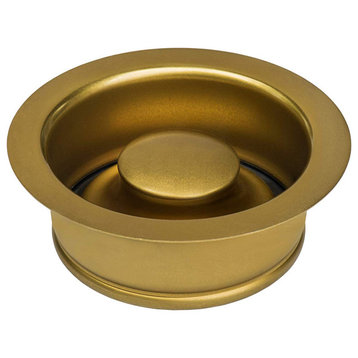 Ruvati RVA1041GG Brass/Gold Tone Garbage Disposal Flange for Kitchen Sinks