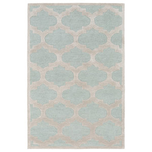 Kantari Ka1220 Light Blue Gray Area Rug 2 X3 Contemporary Area Rugs By Buyarearugs