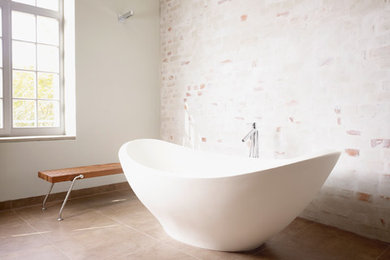 Modernes Badezimmer in Leipzig