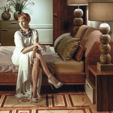 Leather beds, upholstery beds