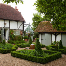 Box garden -pea gravel