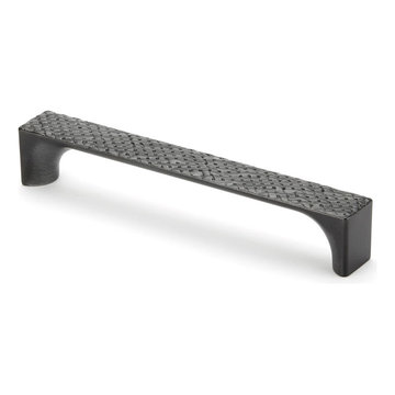 Antique Pewter Weave Handle