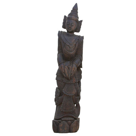 Handcarved Full Length Bali Statue