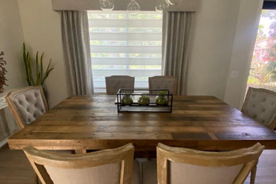 Dining room photo in San Diego