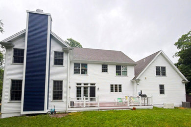 Inspiration for a modern exterior home remodel in Other