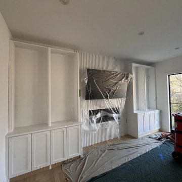 Media Wall Installation — Wilmette, Illinois