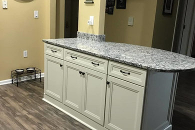 Inspiration for a transitional kitchen remodel in Other