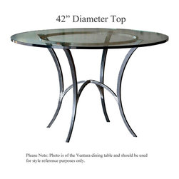 Ventura Counter Height Table with 42in. Diameter Top by Charleston Forge - Indoor Pub And Bistro Tables