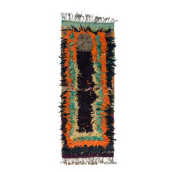 Vintage Turkish Tulu Rug - Area Rugs