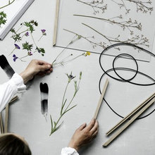 Pyssla hemma: Skirt och smakfullt – torkade blommor blir konst