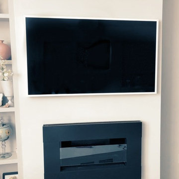 TV Wall Mount - Fireplace and Stikwood Installation