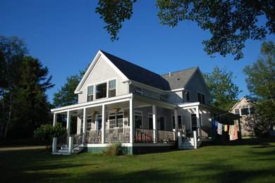 Traditional exterior home idea in Portland Maine