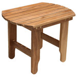 Douglas Nance - Adirondack Side Table - The Adirondack Side Table is a useful addition to any adirondack setting. With it's appropriate size and style, the side table offers ample room for a tray of drinks or other comforts.