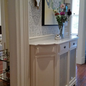 Custom Built-In Radiator cover