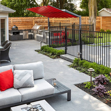 Freestanding Retractable Canopy, North York