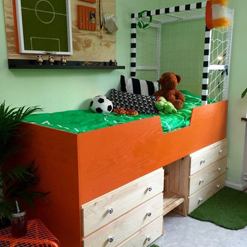 Kid's Soccer Bedroom