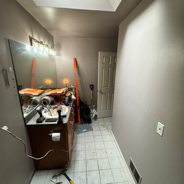 Brownstown bathroom swanstone