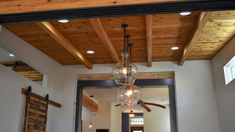 Modern Dining Room with Wood Accents