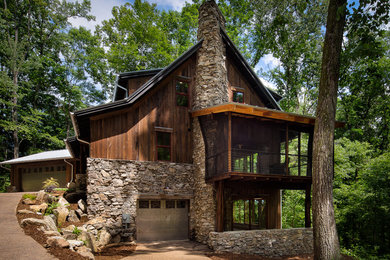 Contemporary exterior home idea in Other