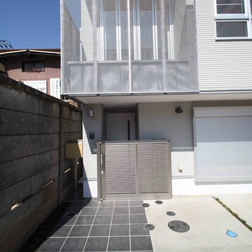 東京都北区王子「桜と中庭の家」