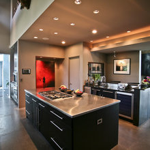 Taupe walls