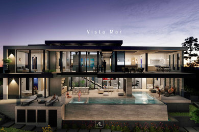 Inspiration for an exterior home remodel in Orange County