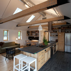 Kitchen Slate Counter & Flooring - Kitchen Countertops