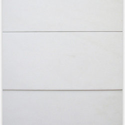Thassos White 6 x 12 Subway Tile Honed - Marble from Greece - Wall And Floor Tile