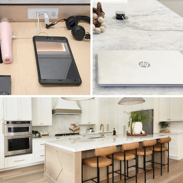 Kitchen In-Drawer Charging Outlets