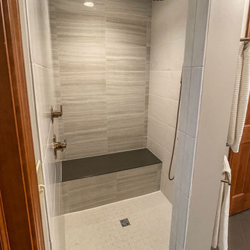 Primary Bathroom Shower Remodel in West Lafayette